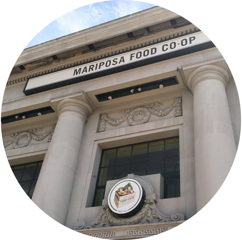 Mariposa Food Coop Circle - Food Co Op (806x800), Png Download