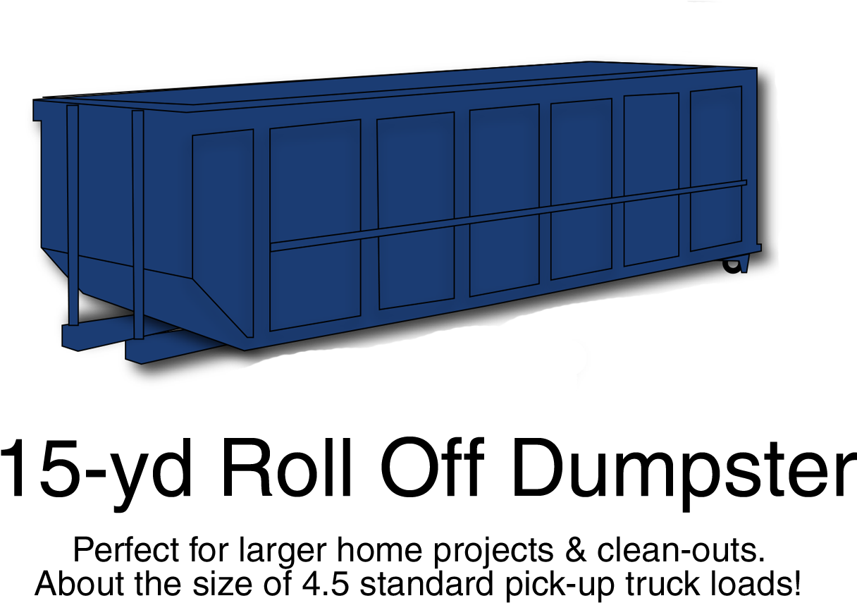 15yd - Shipping Container (1230x921), Png Download