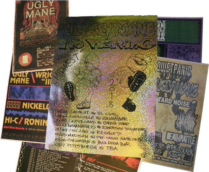 L - U - M - No Warning Tour Exclusive Hologram 18"x24" (717x573), Png Download