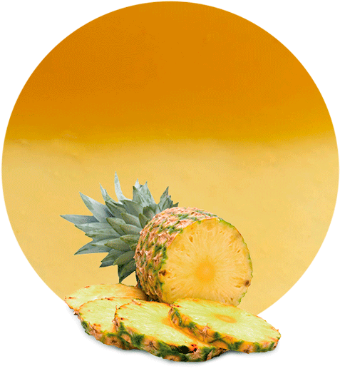 Pineapple Juice Concentrate - Badass Pineapple (536x595), Png Download