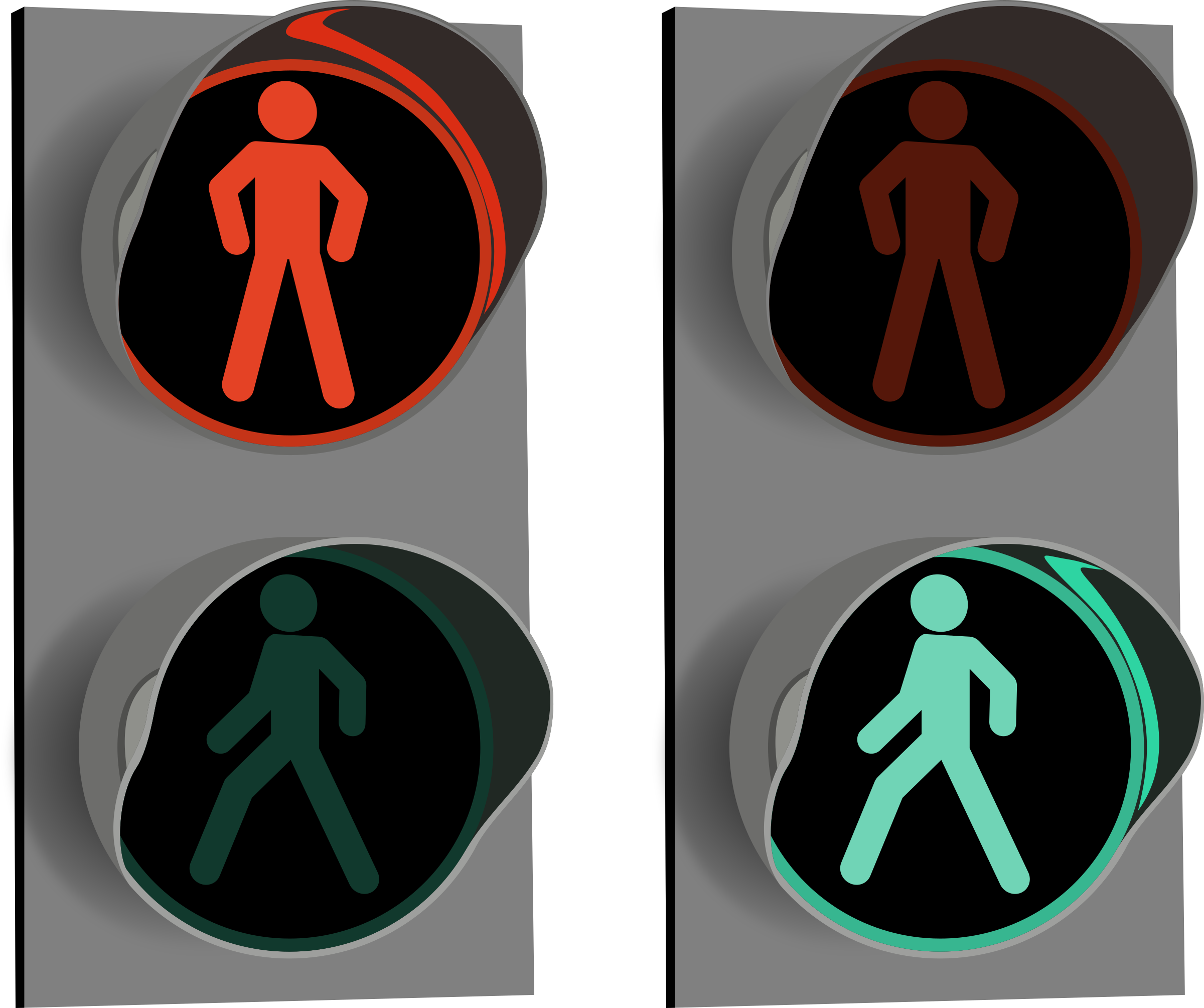 Big Image - Pedestrian (2400x2009), Png Download