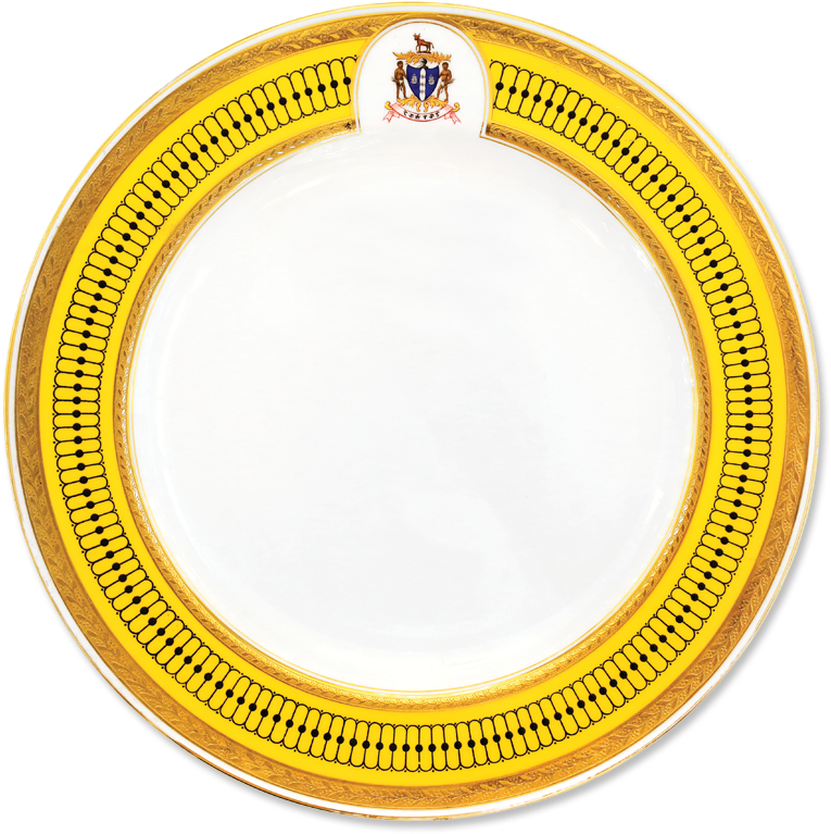 Plate Commissioned For H - Circle (790x790), Png Download
