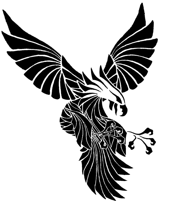 Eagle Tattoo Transparent Background Png - Eagle Tattoo Design Png (600x681), Png Download