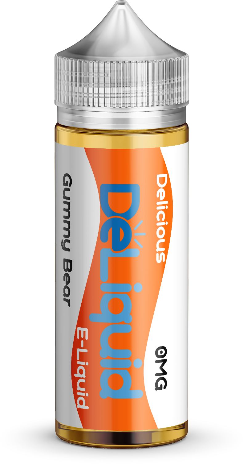 Deliquid Gummy Bear 120ml - Water Bottle (1350x1800), Png Download