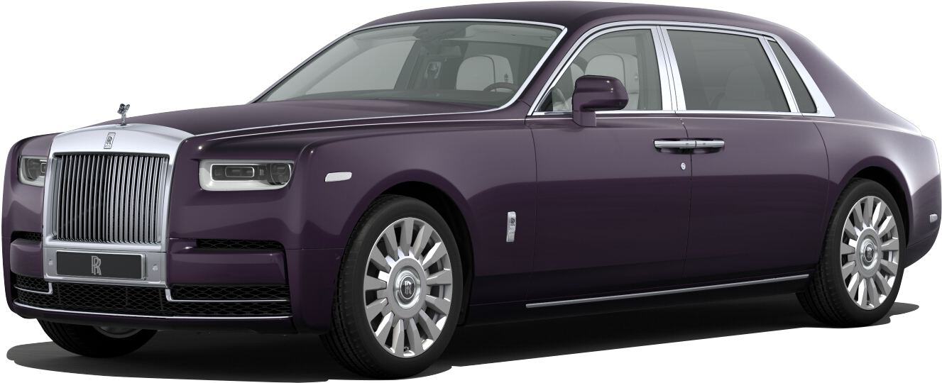 Automobile Leidenschaft - Purple Rolls Royce Phantom 2018 (1377x693), Png Download