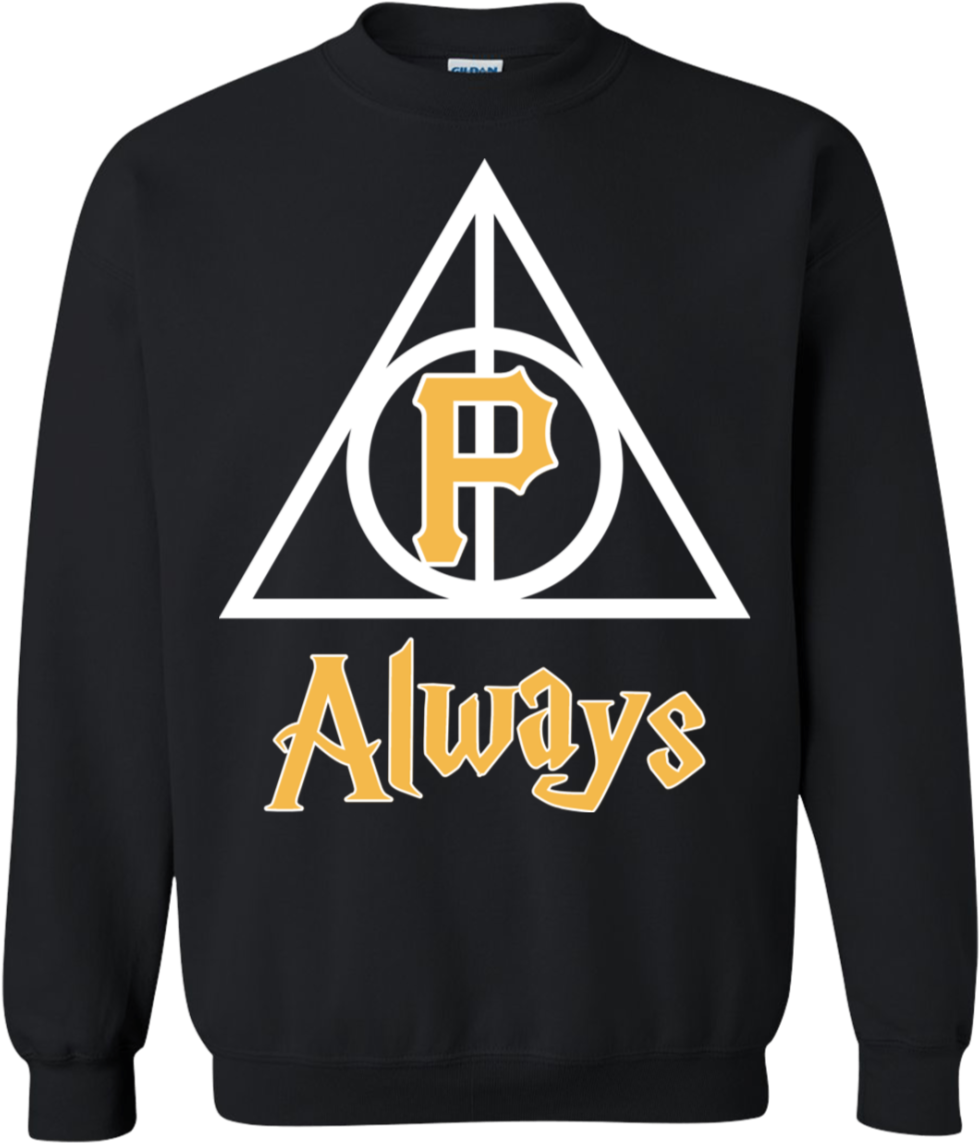 Pittsburgh Pirates Harry Potter Deathly Hallows Always - Green Bay Packers Harry Potter (1155x1155), Png Download