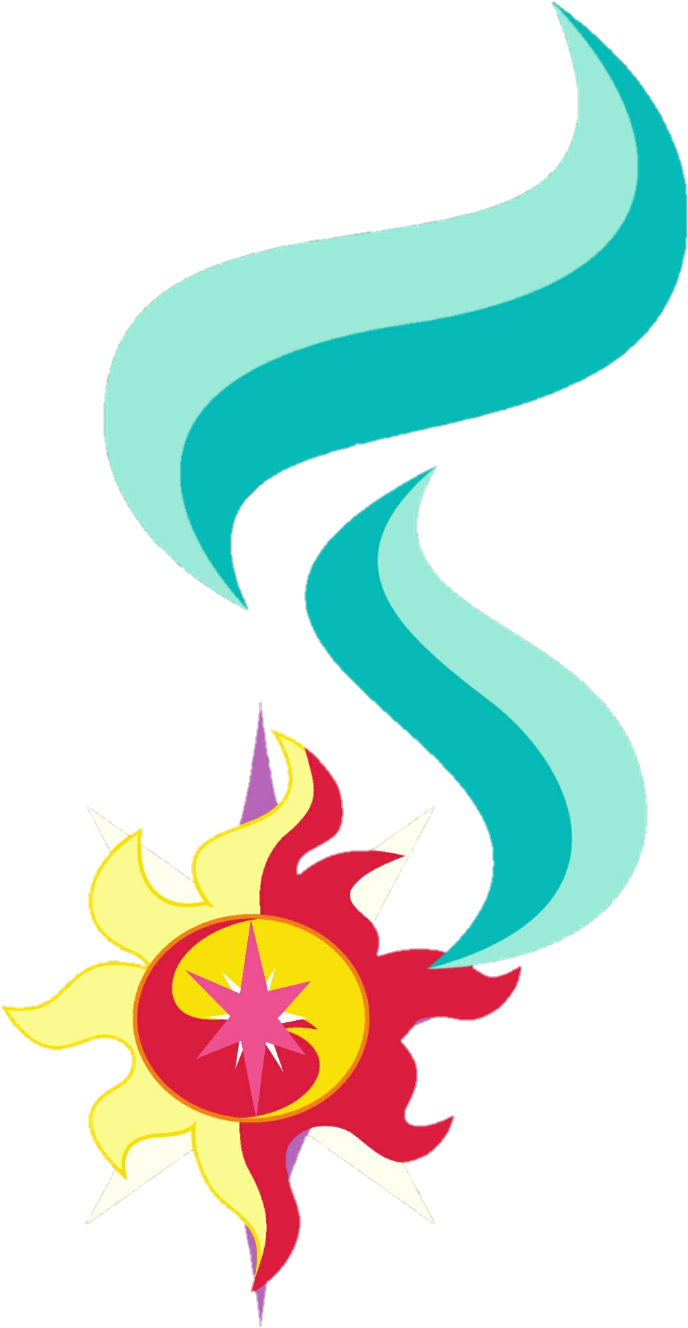 Mashup, No Pony, Safe, Starlight Glimmer, Stars, Sun, - Illustration (713x1356), Png Download
