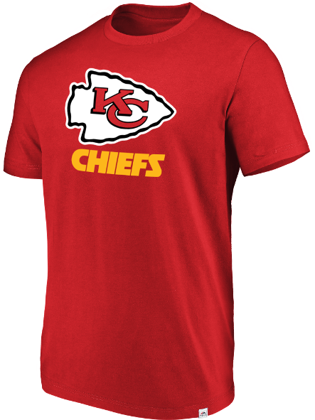 Kansas City Chiefs Majestic Men's Red Flex Logo T-shirt - Kansas City Chiefs (600x600), Png Download