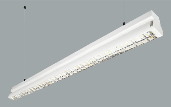 A White Low Glare On A Grey Background - Ceiling Fixture (589x589), Png Download