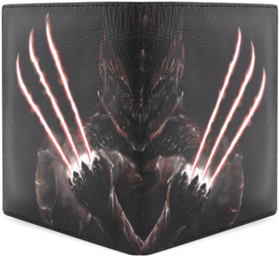 Psylocke Men's Leather Purse With Hero Mask - Wallet (600x600), Png Download