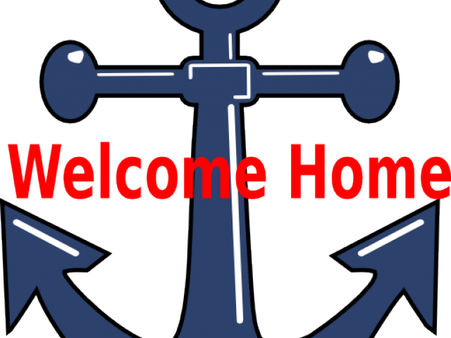 Patriotic Clipart Welcome - Navy Anchor Symbol (640x480), Png Download