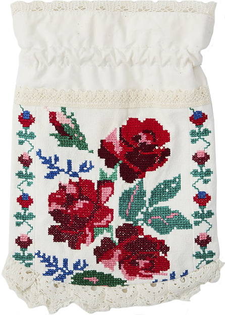 Hungarian Embroidery Bag - Lace (800x800), Png Download