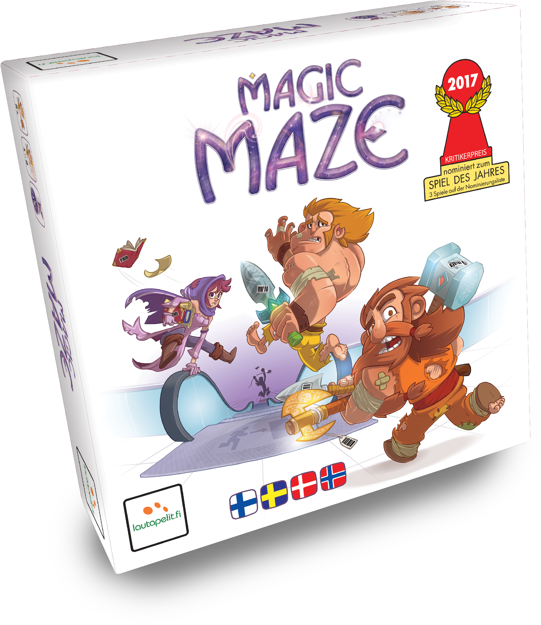 Save For Later Saved - Magic Maze Lautapeli (2412x2412), Png Download