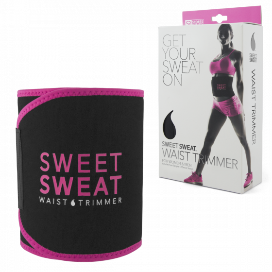 Sports Research Sweet Sweat Waist Trimmer - Sweet Sweat Belt Pink (560x560), Png Download