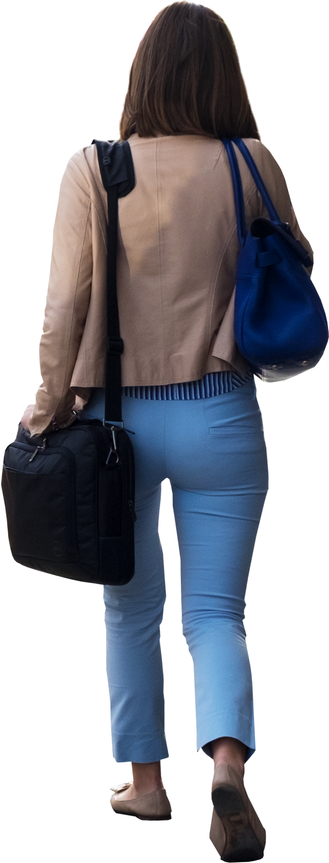 Woman - Woman Walking Back Png (1768x1769), Png Download