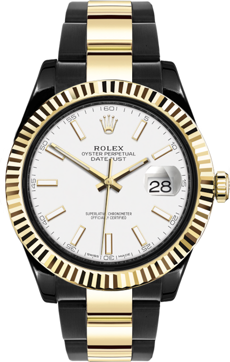Rolex Black Venom Gold (1200x800), Png Download