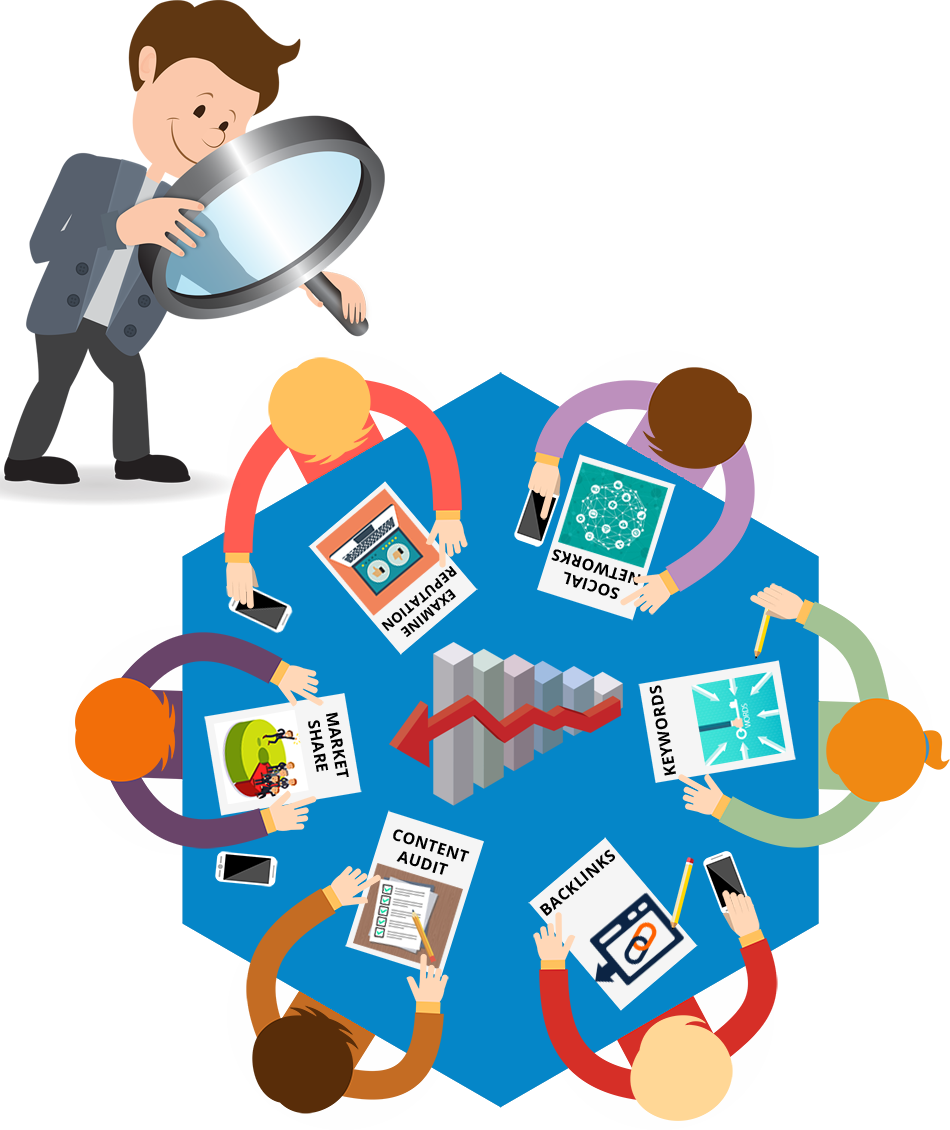 Image Freeuse Download How To Do Seo Competitor Analysis - Png Competitor Analysis Icon (950x1130), Png Download