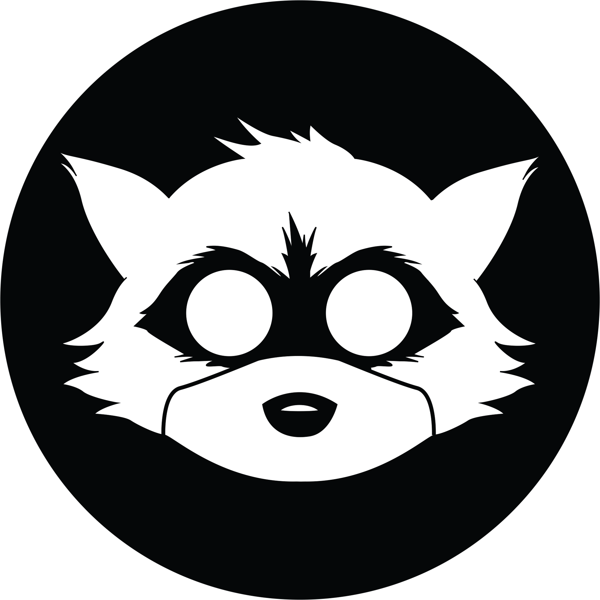Men - Racoon Gamer (2002x2002), Png Download