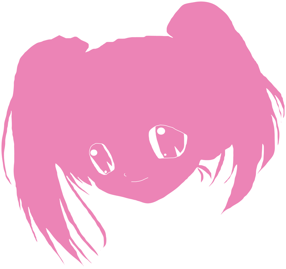 Yükle Anime Logo Transparent & Png Clipart Free Download - Anime Girl Logo Png (917x871), Png Download