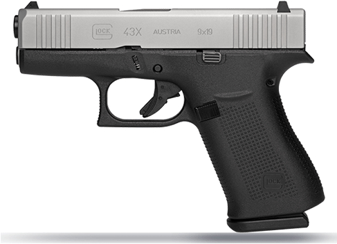 Glock 43x (739x490), Png Download