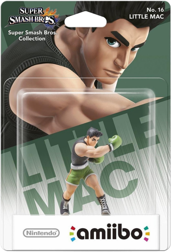 Super Smash Bros Little Mac - Little Mac Smash Amiibo Format Png (1000x1000), Png Download