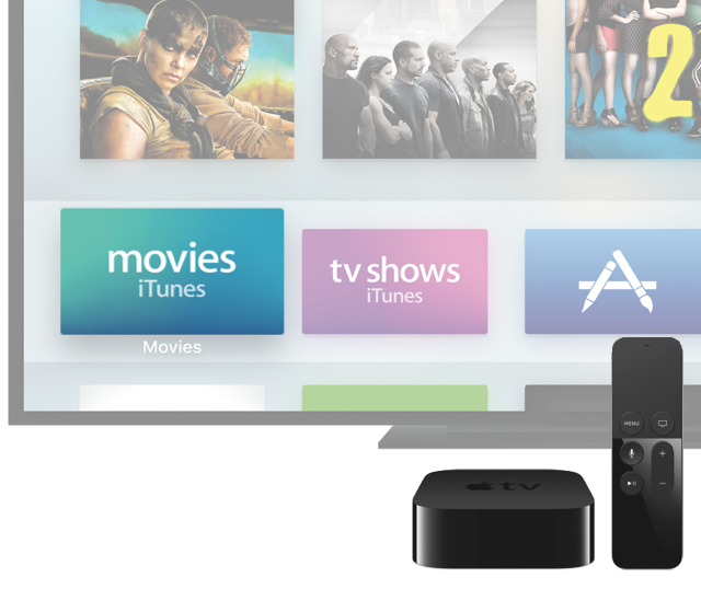 Little Bites Of Cocoa - Apple Tv 49 Inch (640x538), Png Download