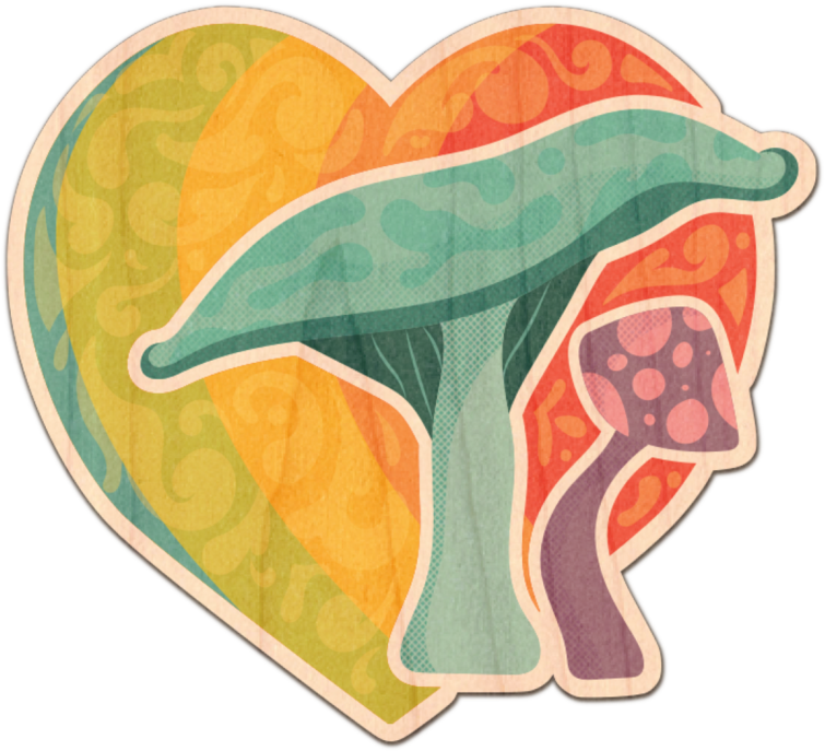 Lingzhi Mushroom (1024x1024), Png Download