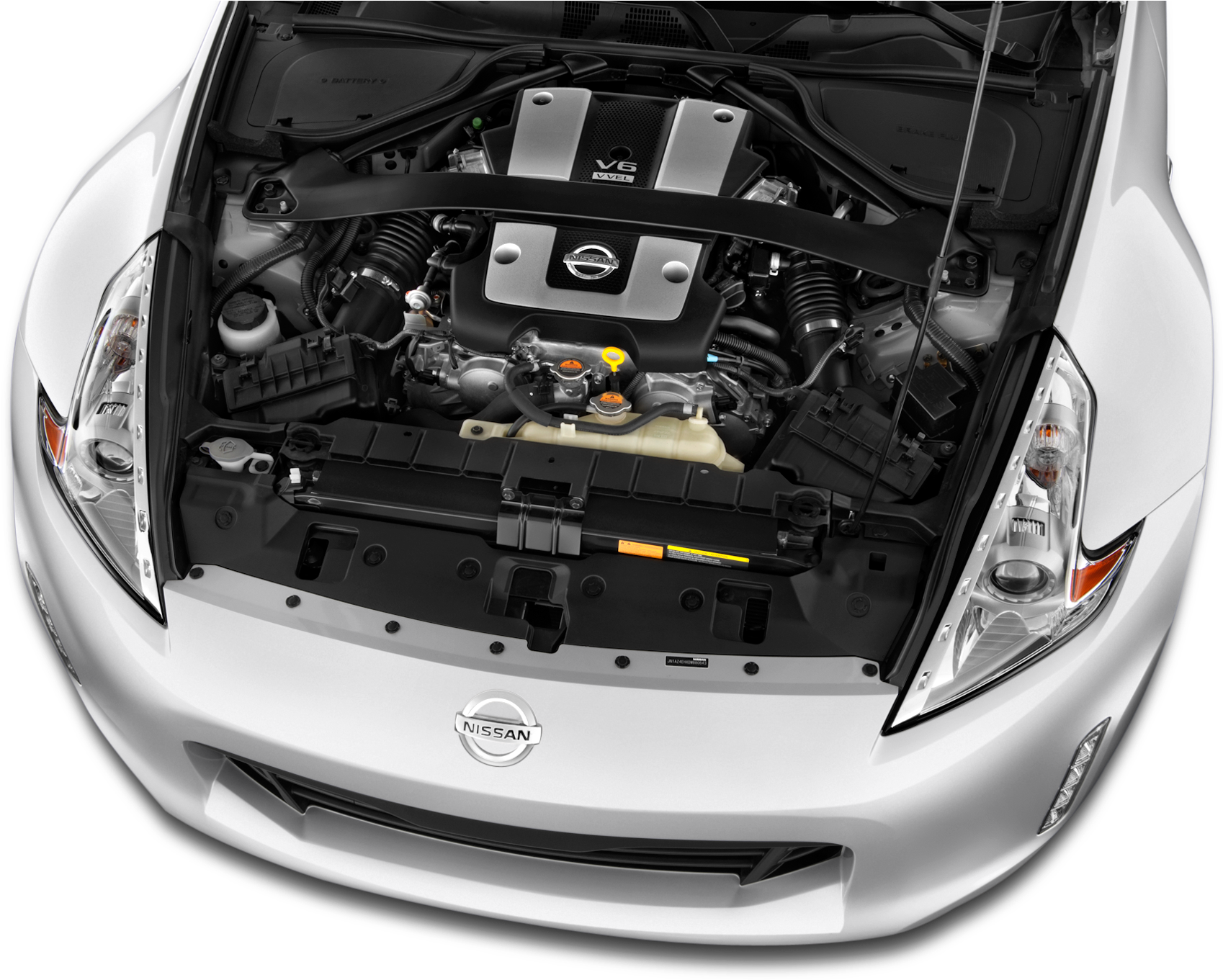 Jactans Crack Art - Nissan 370z 2013 Motor (2048x1360), Png Download
