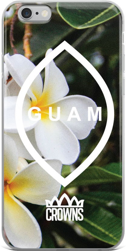 Iphone Deluxe Case - Frangipani (1000x1000), Png Download