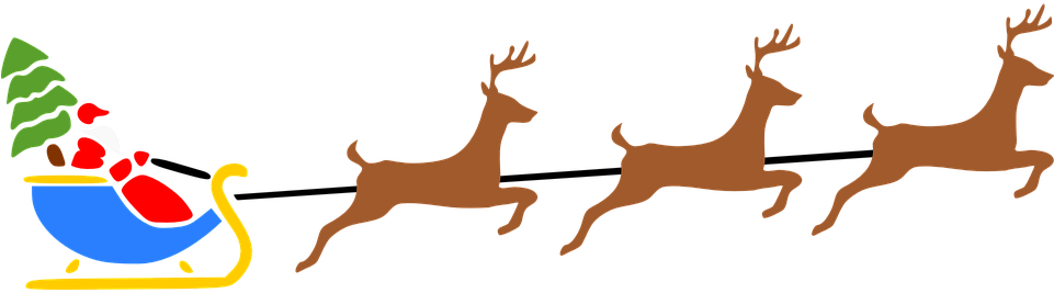 Alternatives To Reindeer - Sleigh Ride Ornament (round) (960x480), Png Download