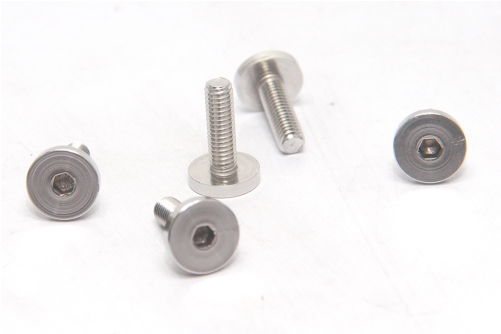 Bolt Allen 6 X 20 Flat Head Stainless-500x500 - Button (500x500), Png Download