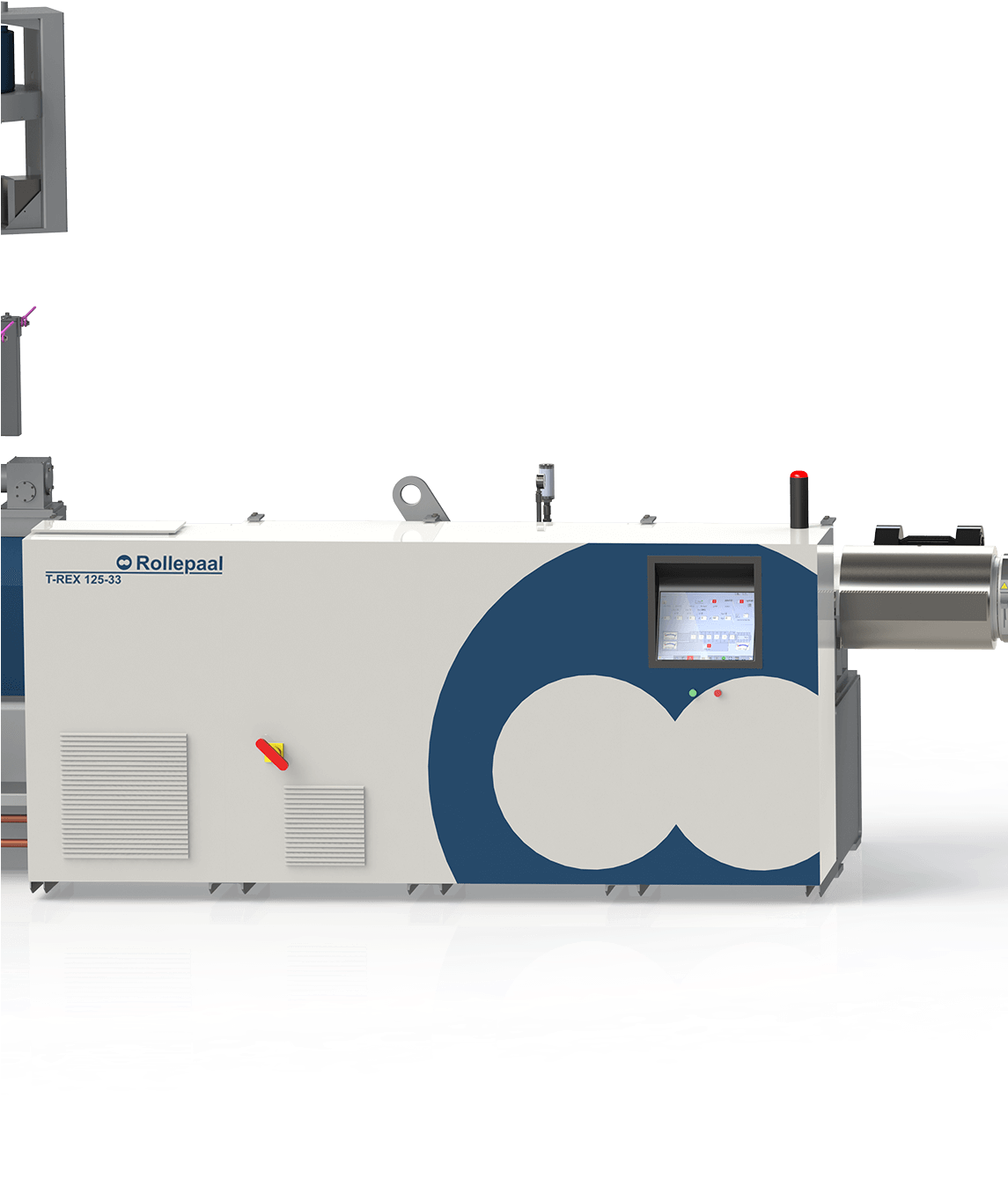 Twin Screw Extruders - Rollepaal (1144x1600), Png Download