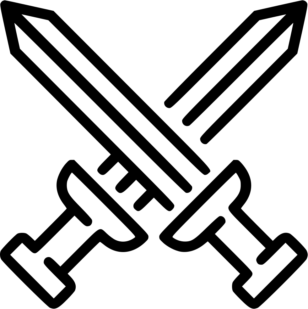 Png File - Sword Icons (981x982), Png Download