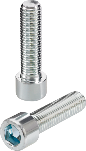 Standard Bolts With Hexagon Socket Head - Hex Key (300x524), Png Download