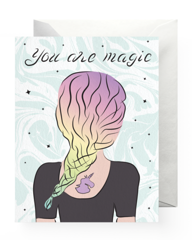 Unicorn Braid - Braid (384x480), Png Download