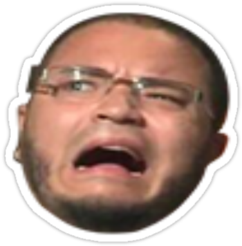 Clipart Transparent Dansgame Greekgodx For Free Download - Wutface Emote (375x360), Png Download