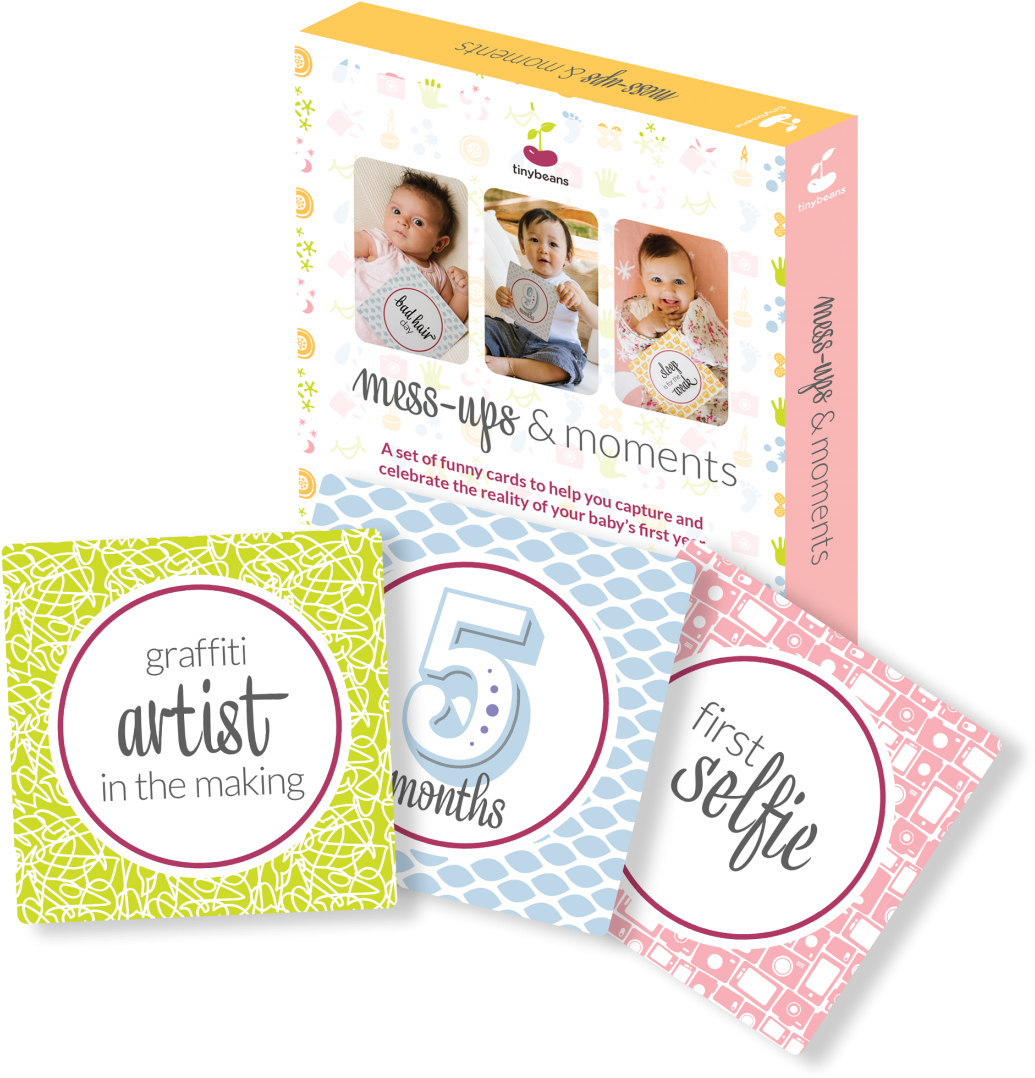 Tinybeans Mess-ups And Moments Cards A Set Of 28 Cards (1100x1100), Png Download