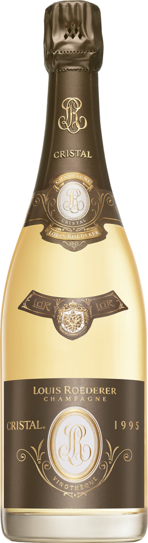 Champagne Louis Roederer Cristal Vinotheque - Cristal Vinotheque 1995 (300x1100), Png Download