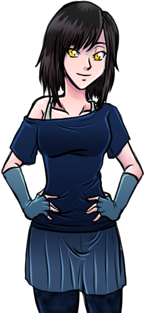 Falling Hearts Cancelled - Anime (283x616), Png Download