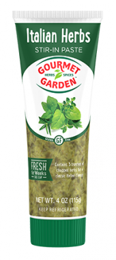 Gourmet Garden Italian Herbs Stir-in Paste, 4 Oz - Gourmet Garden Italian Herbs Paste (170x378), Png Download