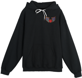 Mouse Pullover Hoody - Hoodie (380x325), Png Download