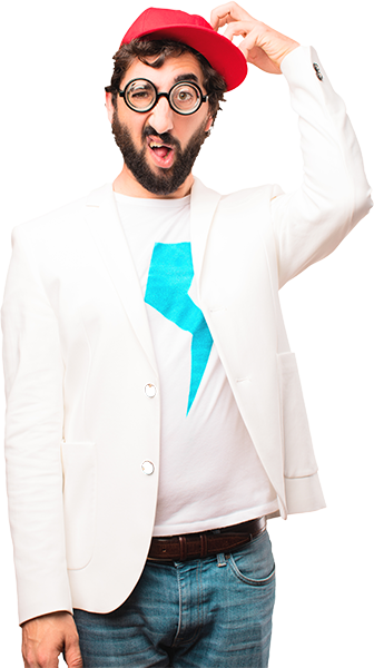 Confused Person (336x600), Png Download