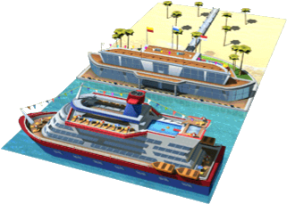 Icon-luxury Cruise Ship - Scale Model (360x360), Png Download