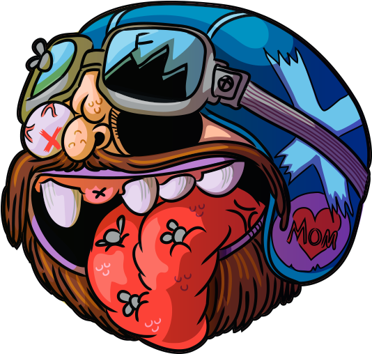 Bruise Brother - Madballs Bruise Brother (555x526), Png Download