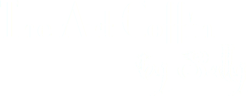 The Art Coffin - Monochrome (1042x417), Png Download