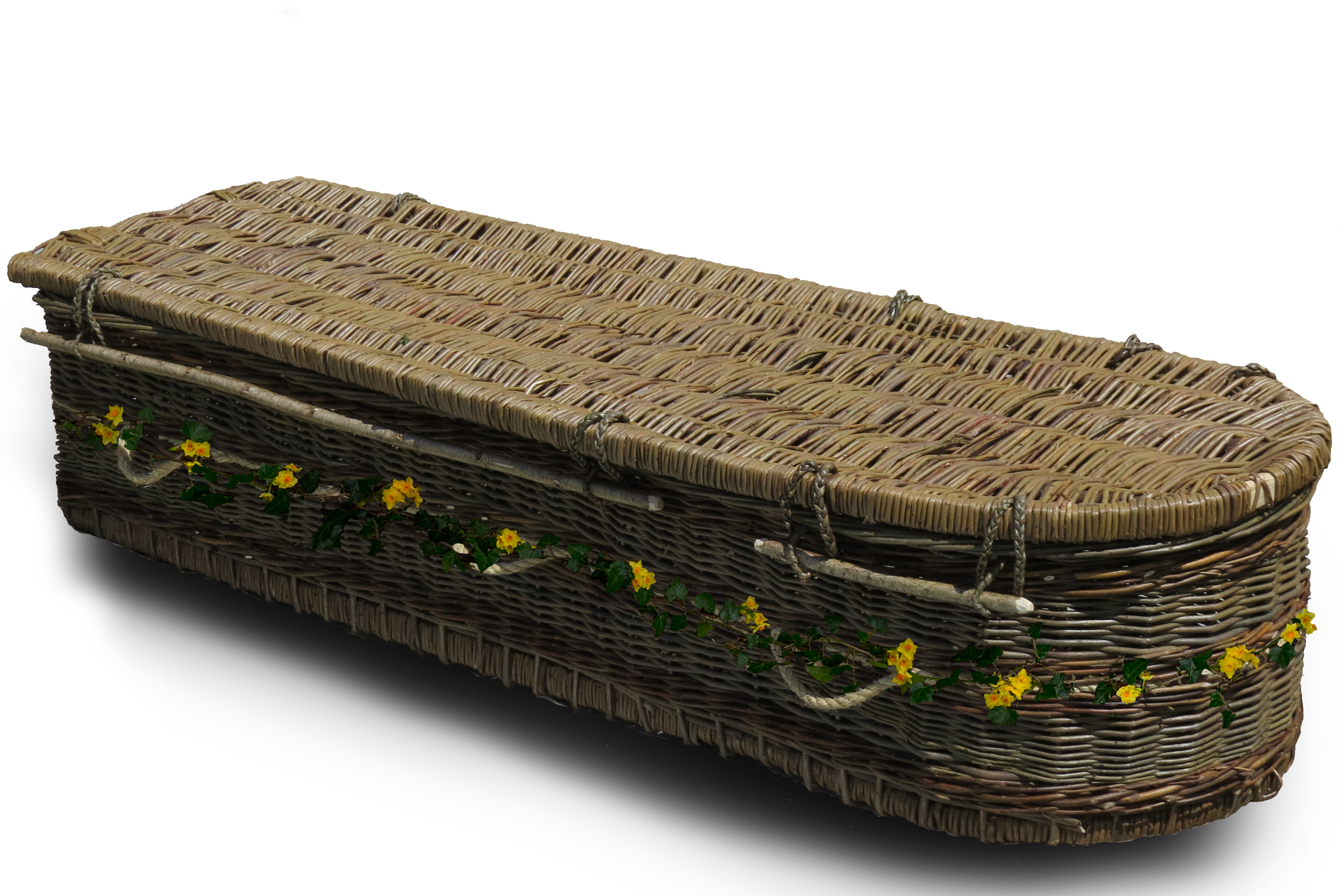 English Green Willow Coffin - Coffin (2880x1920), Png Download