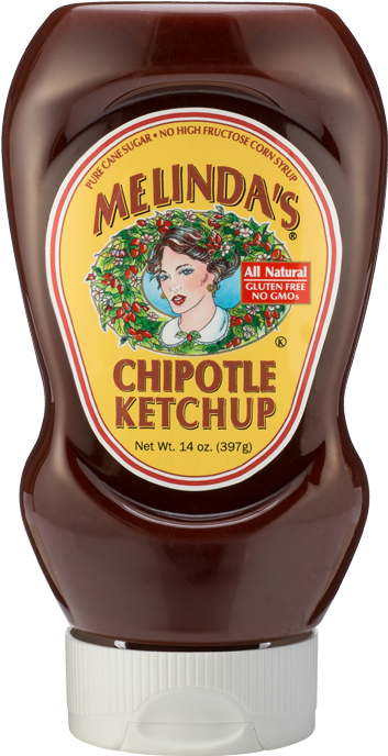 Melindas Chipotle Ketchup - Melinda's Habanero Ketchup (700x700), Png Download