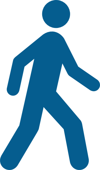 Pedestrian Clip Art (348x591), Png Download