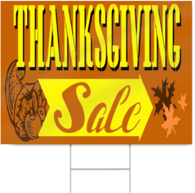 Thanksgiving Sale Sign - Thanksgiving (450x450), Png Download