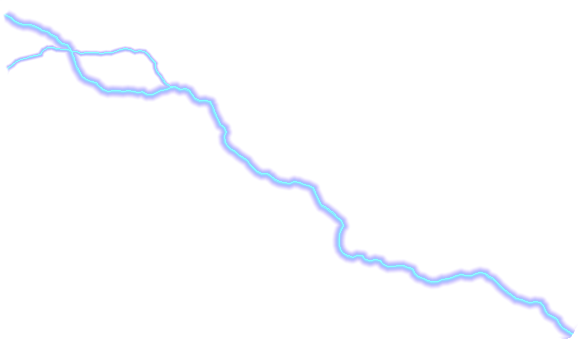 Storm-010 - Blue Lightning Graphic Png (578x339), Png Download